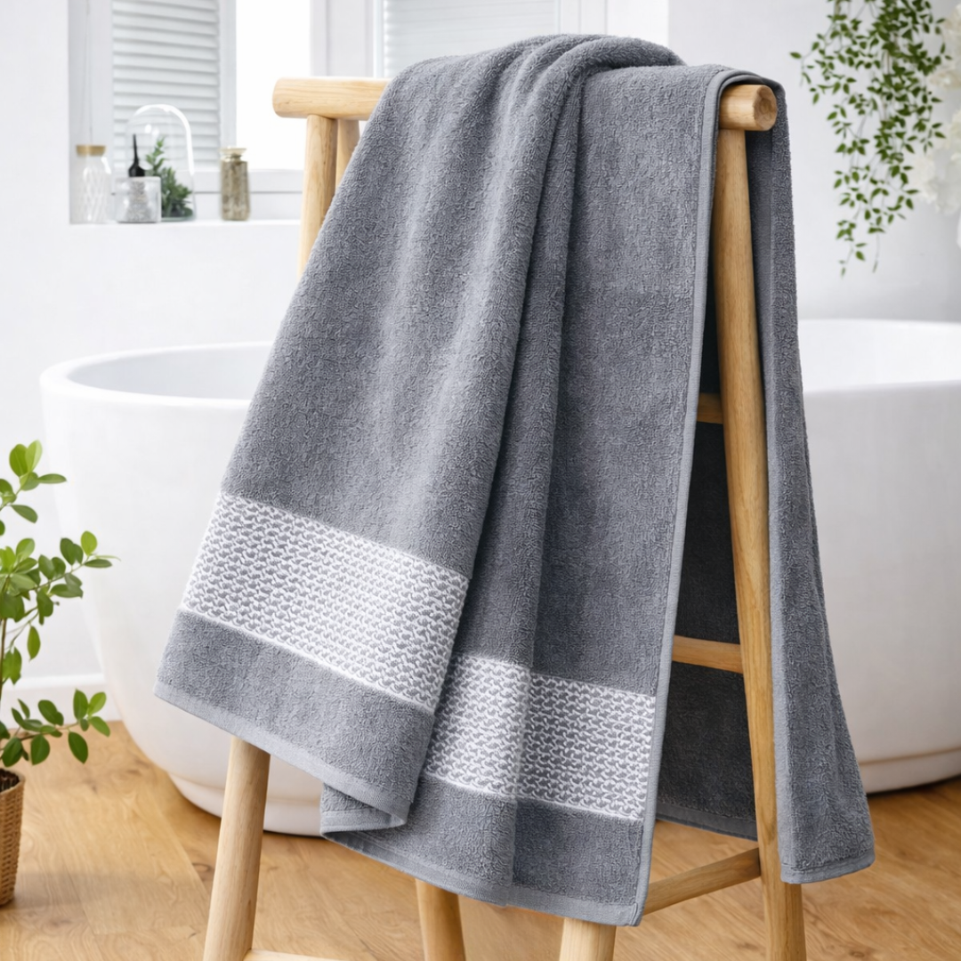 serviette epaisse et velouria et bambou